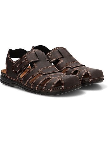 Sandalia Diario Hombre Suela Plana - Luna Collection