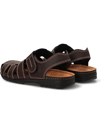 Sandalia Diario Hombre Suela Plana - Luna Collection