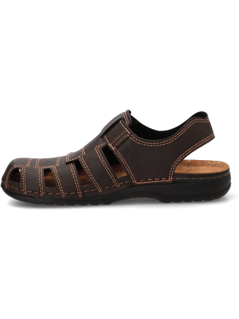 Sandalia Diario Hombre Suela Plana - Luna Collection Marrón - Kiabi