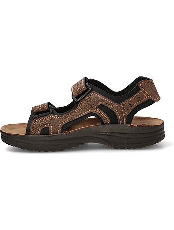 Sandalia Diario Hombre Suela Plana - Luna Collection