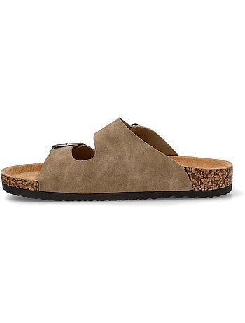 Sandalia Diario Hombre Suela Plana - Luna Collection