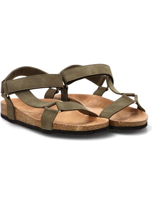 Sandalia Diario Hombre Suela Plana - Stay - Kiabi