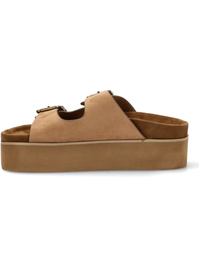 Sandalia Diario Mujer Suela Doble - Corina Camel - Kiabi