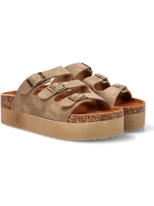 Sandalia Diario Mujer Suela Doble - Stay - Kiabi