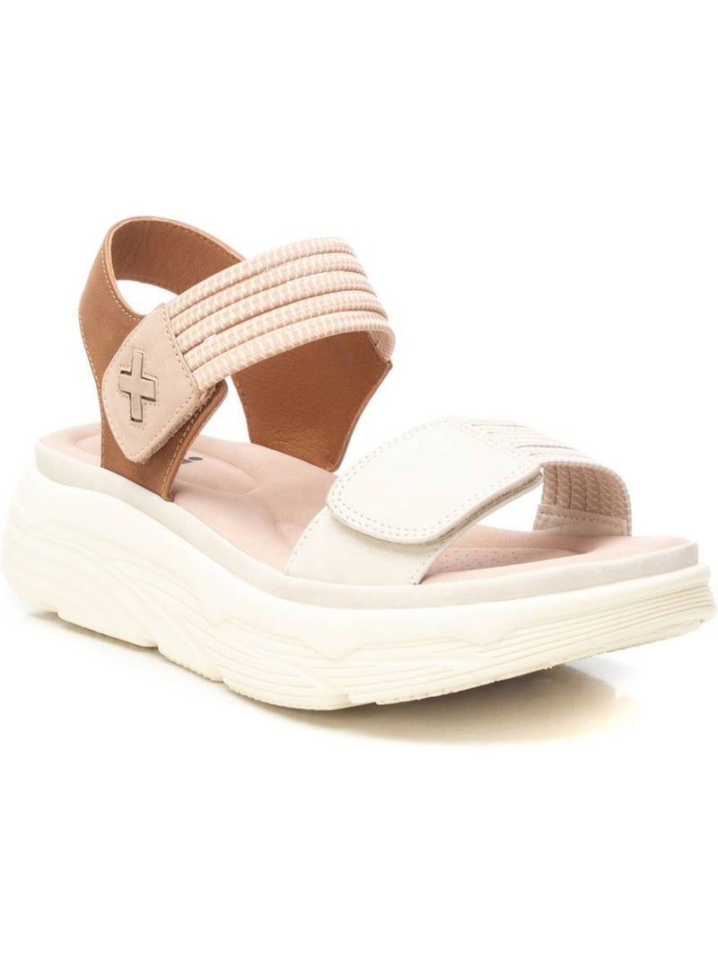 Sandalia Diario Mujer Suela Doble - Xti Beige - Kiabi