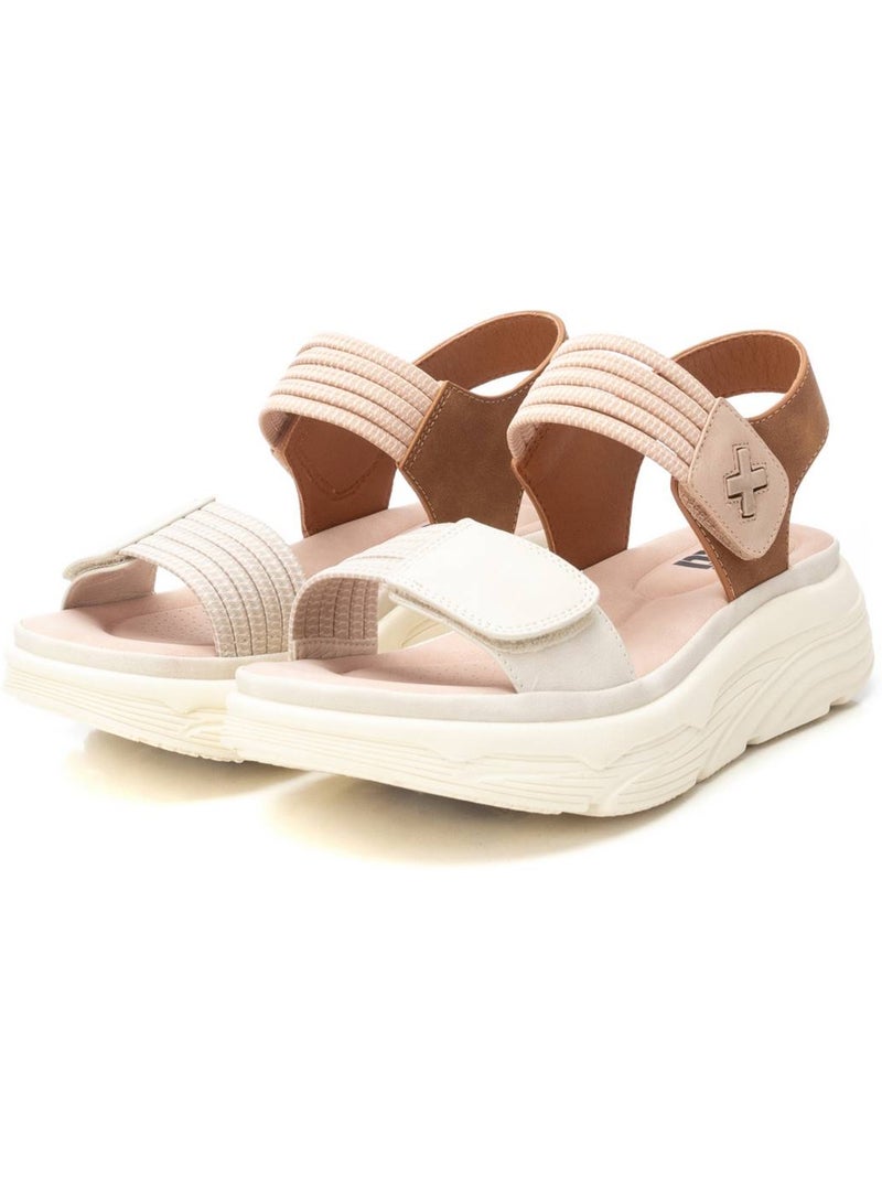 Sandalia Diario Mujer Suela Doble - Xti Beige - Kiabi