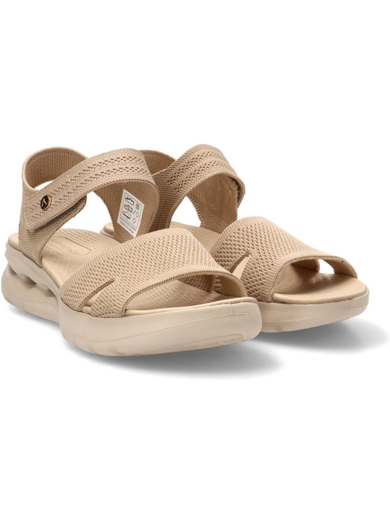 Sandalia Diario Mujer Suela Plana - Armony Beige - Kiabi