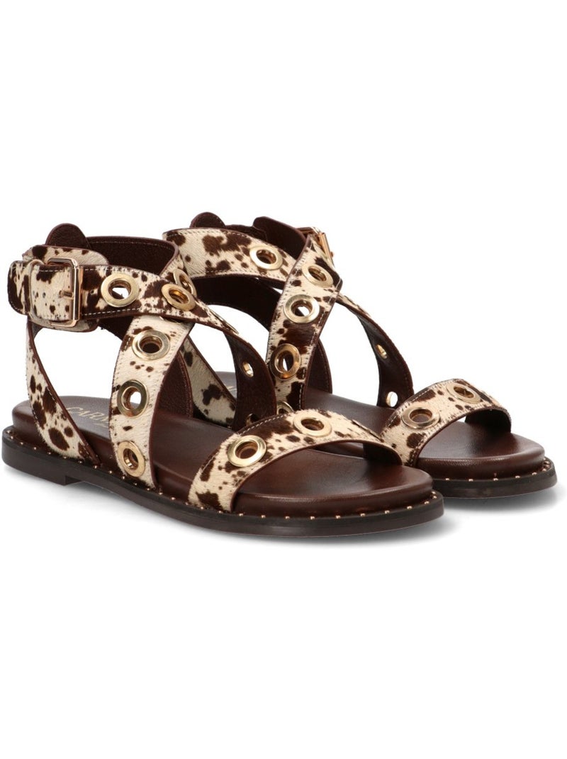 Sandalia Diario Mujer Suela Plana - Carmela Multicolor - Kiabi