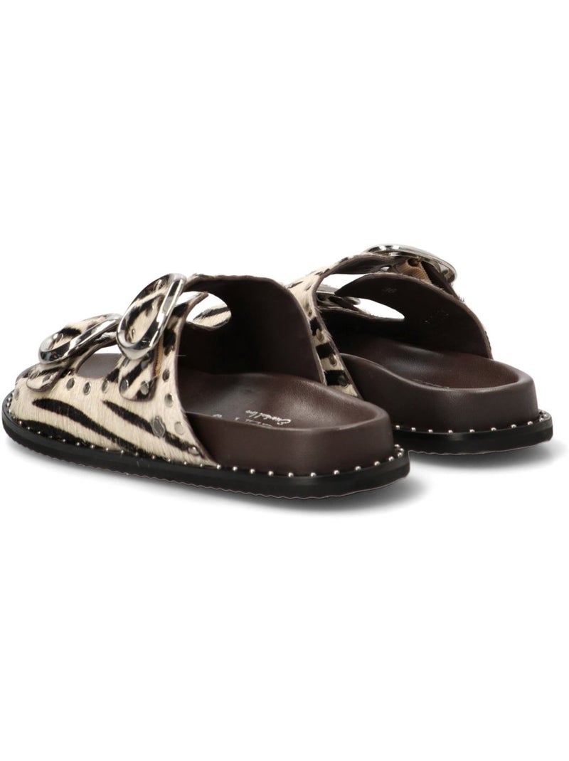 Sandalia Diario Mujer Suela Plana - Carmela Multicolor - Kiabi