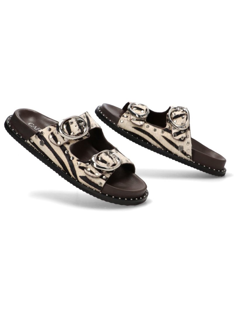 Sandalia Diario Mujer Suela Plana - Carmela Multicolor - Kiabi