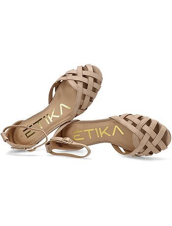 Sandalia Diario Mujer Suela Plana - Etika