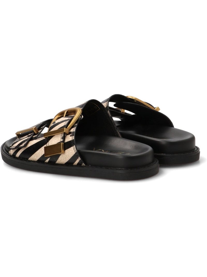 Sandalia Diario Mujer Suela Plana - Etika Multicolor - Kiabi
