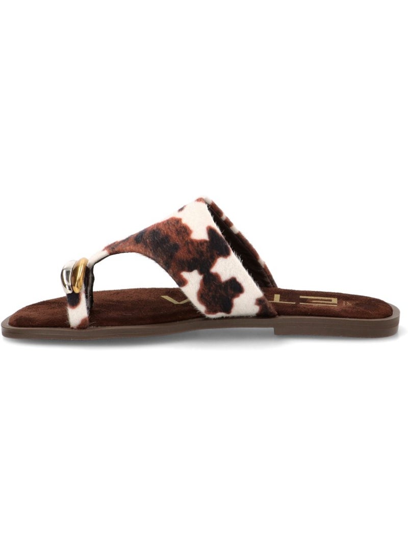 Sandalia Diario Mujer Suela Plana - Etika Multicolor - Kiabi