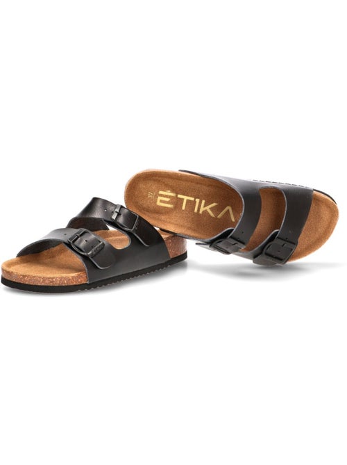 Sandalia Diario Mujer Suela Plana - Etika - Kiabi Sandalia Diario Mujer Suela Plana - Etika - Kiabi