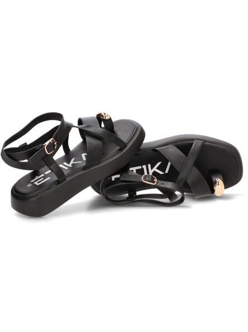 Sandalia Diario Mujer Suela Plana - Etika - Kiabi Sandalia Diario Mujer Suela Plana - Etika - Kiabi