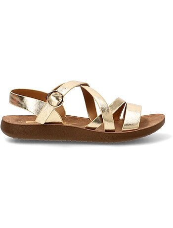 Sandalia Diario Mujer Suela Plana - Etika