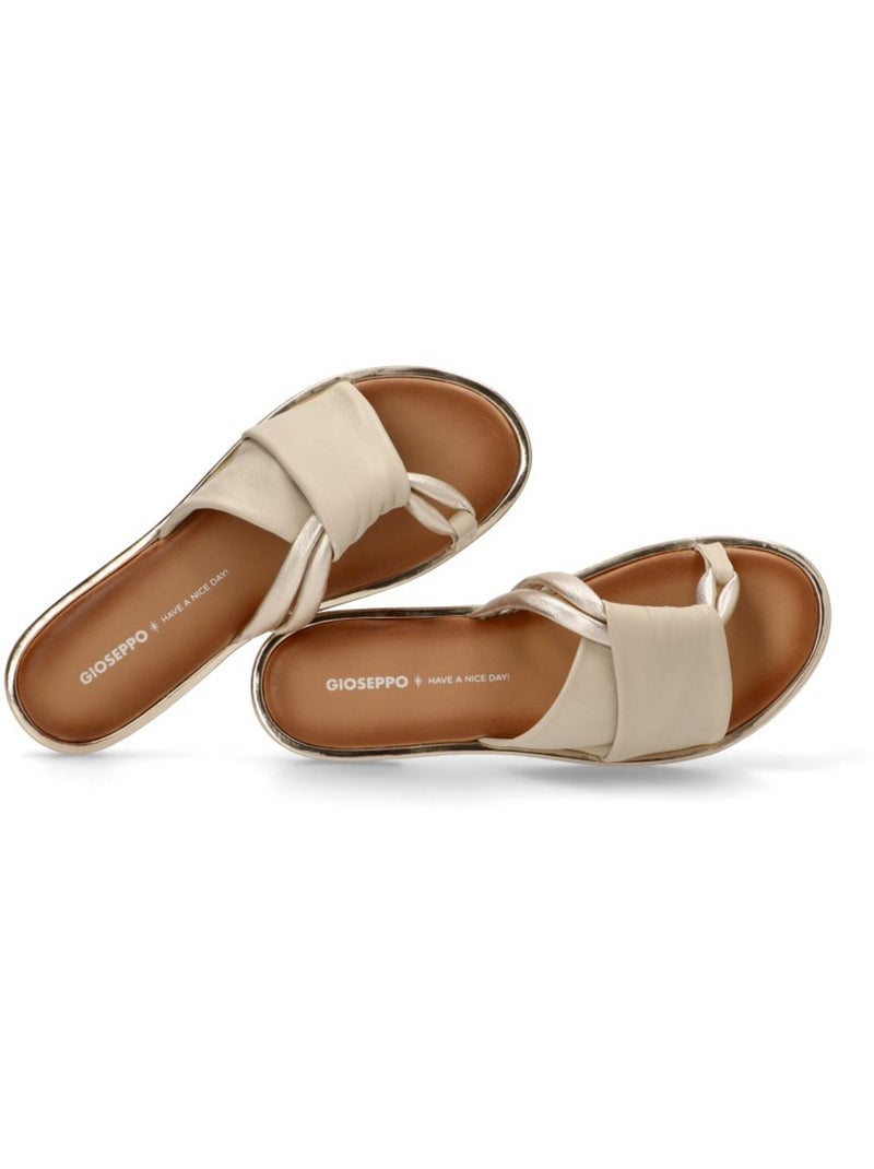 Sandalia Diario Mujer Suela Plana - Gioseppo Beige - Kiabi