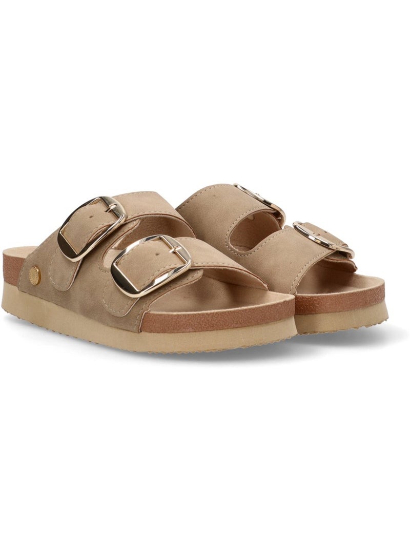 Sandalia Diario Mujer Suela Plana - Gioseppo Taupe - Kiabi