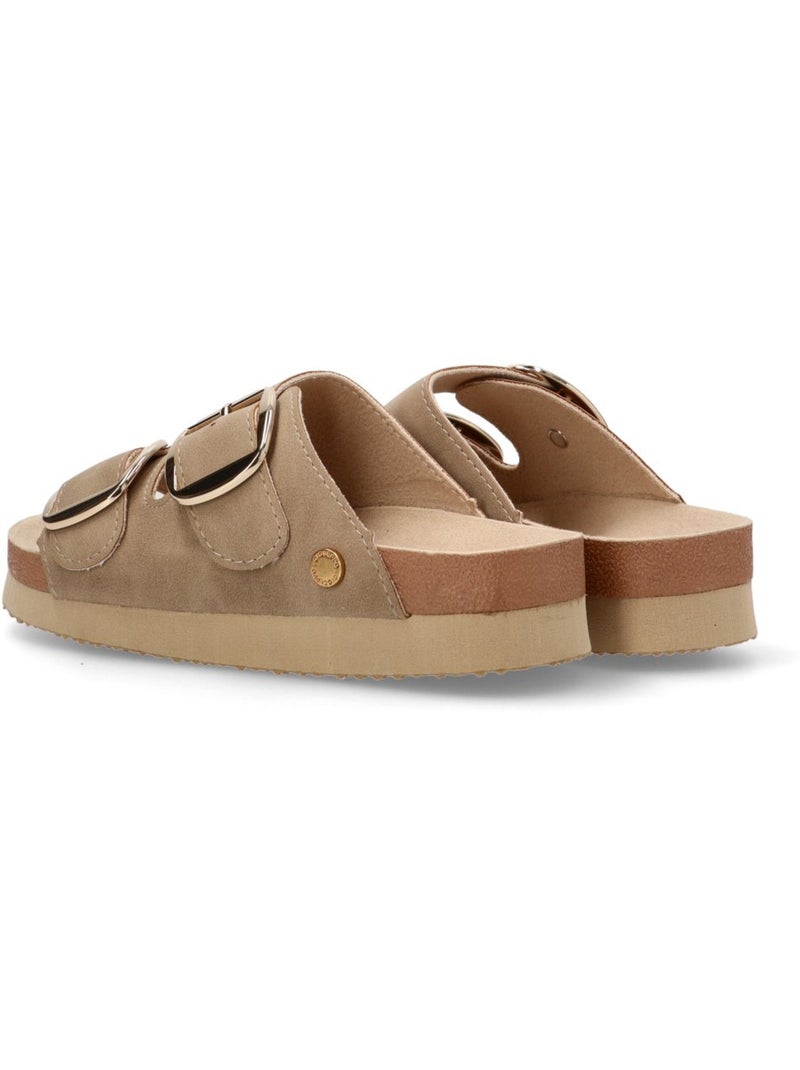 Sandalia Diario Mujer Suela Plana - Gioseppo Taupe - Kiabi