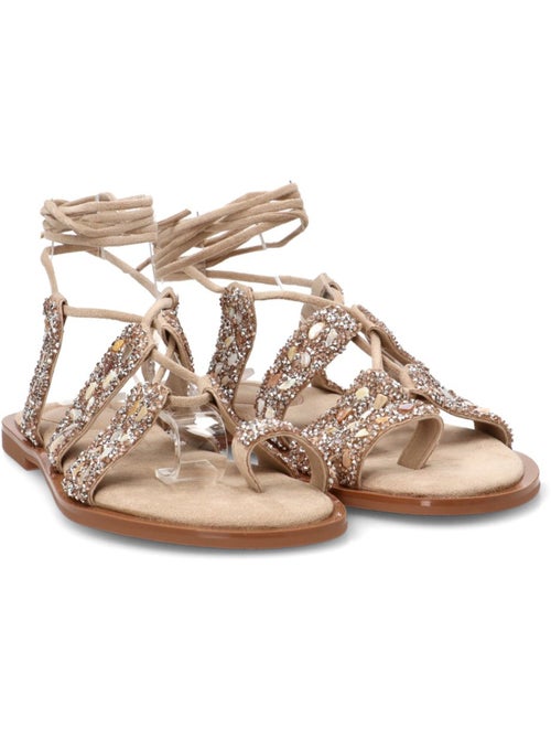 Sandalia Diario Mujer Suela Plana - Ideal Shoes - Kiabi
