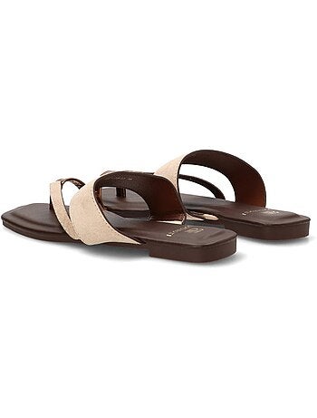 Sandalia Diario Mujer Suela Plana - Luna Collection