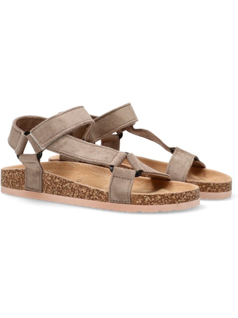 Sandalia Diario Mujer Suela Plana - Luna Collection Beige - Kiabi