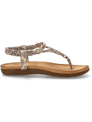 Sandalia Diario Mujer Suela Plana - Luna Collection