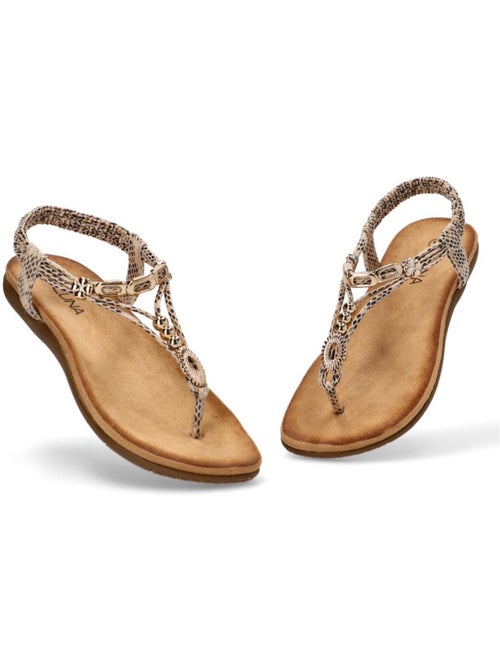 Sandalia Diario Mujer Suela Plana - Luna Collection - Kiabi