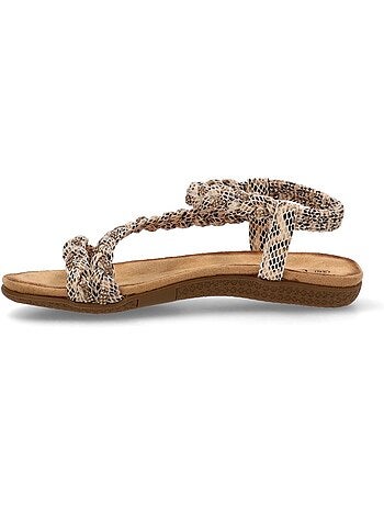 Sandalia Diario Mujer Suela Plana - Luna Collection