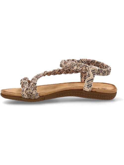 Sandalia Diario Mujer Suela Plana - Luna Collection - Kiabi