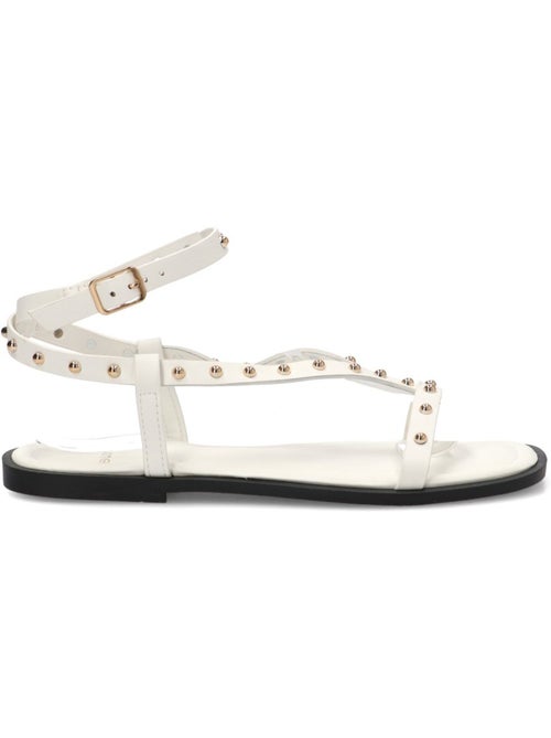 Sandalia diario mujer suela plana - luna collection - Kiabi