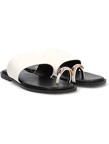 Sandalia Diario Mujer Suela Plana - Luna Collection