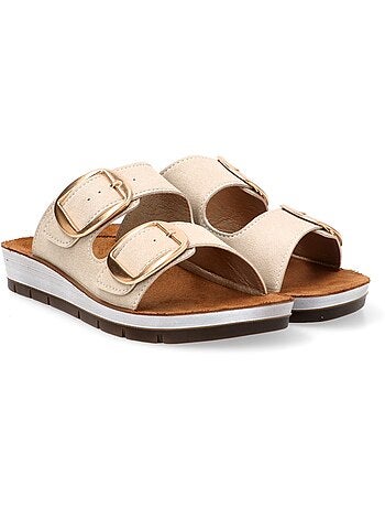Sandalia diario mujer suela plana - luna collection