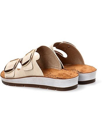 Sandalia diario mujer suela plana - luna collection
