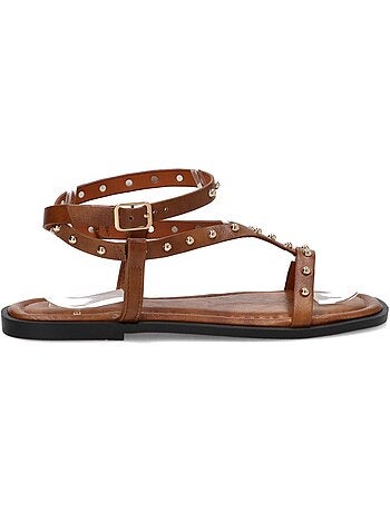Sandalia diario mujer suela plana - luna collection