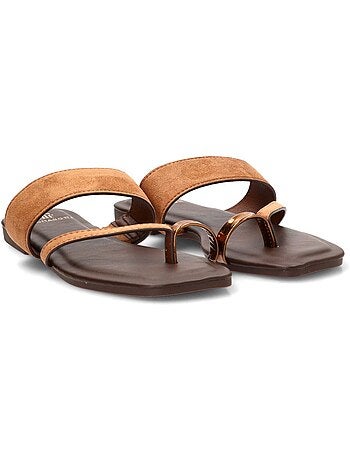 Sandalia Diario Mujer Suela Plana - Luna Collection