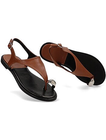 Sandalia Diario Mujer Suela Plana - Luna Collection