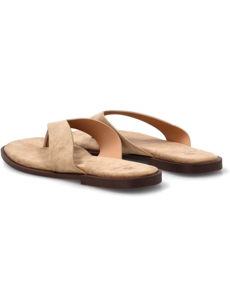 Sandalia Diario Mujer Suela Plana - Luna Collection Caqui - Kiabi