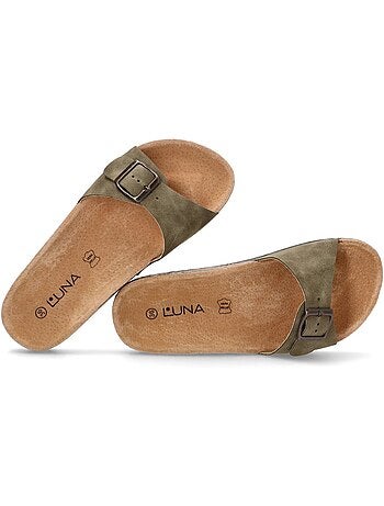 Sandalia diario mujer suela plana - luna collection