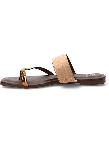 Sandalia Diario Mujer Suela Plana - Luna Collection