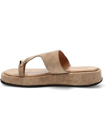 Sandalia Diario Mujer Suela Plana - Luna Collection