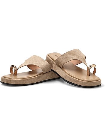 Sandalia Diario Mujer Suela Plana - Luna Collection