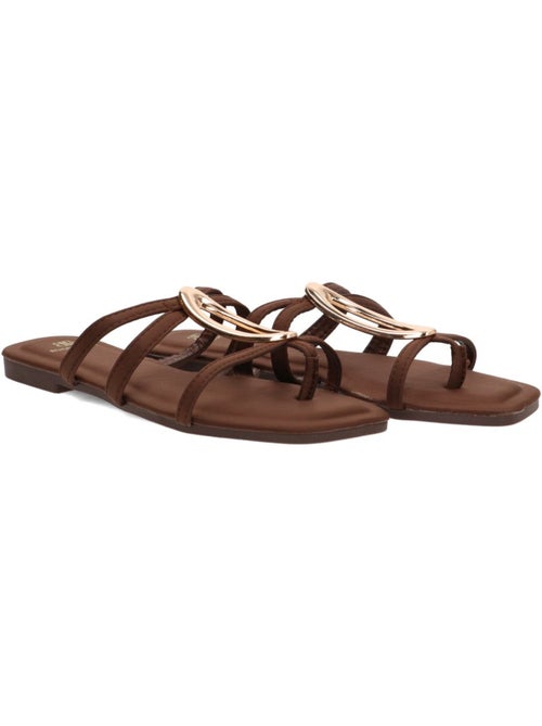 Sandalia diario mujer suela plana - luna collection - Kiabi