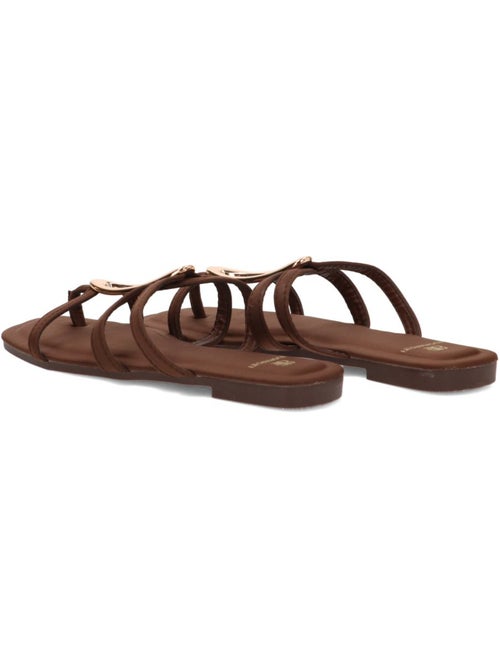 Sandalia diario mujer suela plana - luna collection - Kiabi