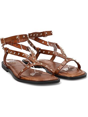 Sandalia diario mujer suela plana - luna collection