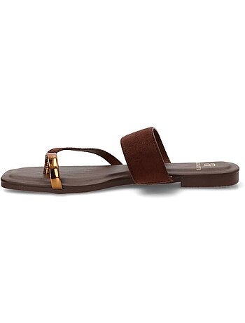 Sandalia Diario Mujer Suela Plana - Luna Collection