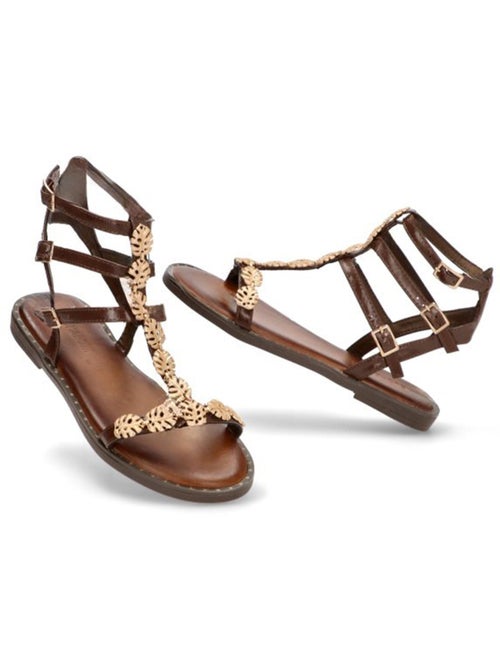 Sandalia Diario Mujer Suela Plana - Luna Collection - Kiabi