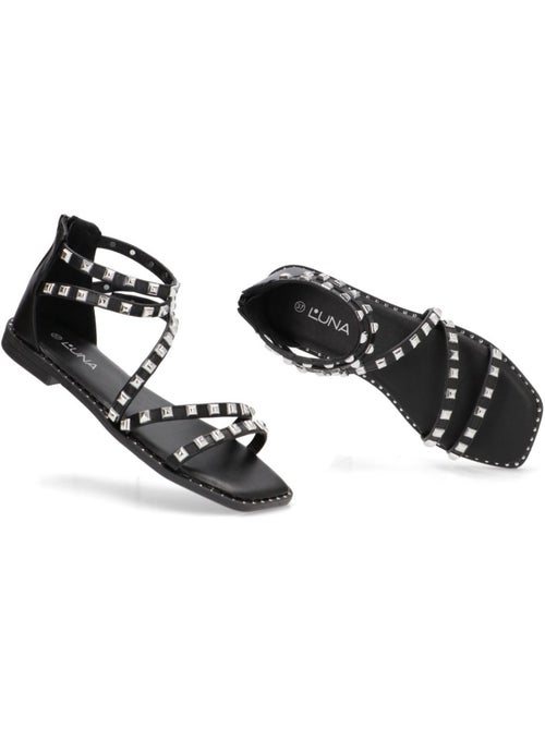 Sandalia Diario Mujer Suela Plana - Luna Collection - Kiabi
