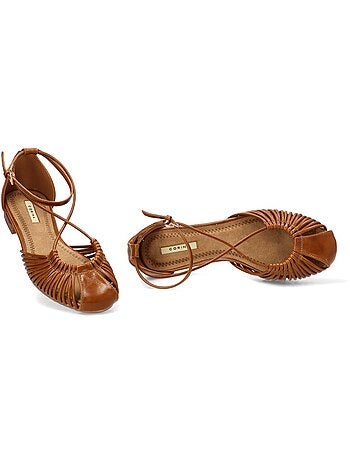 Sandalia Diario Mujer Suela Plana - Luna Trend