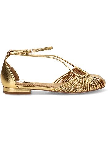 Sandalia Diario Mujer Suela Plana - Luna Trend
